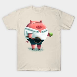 Tennis Pig T-Shirt